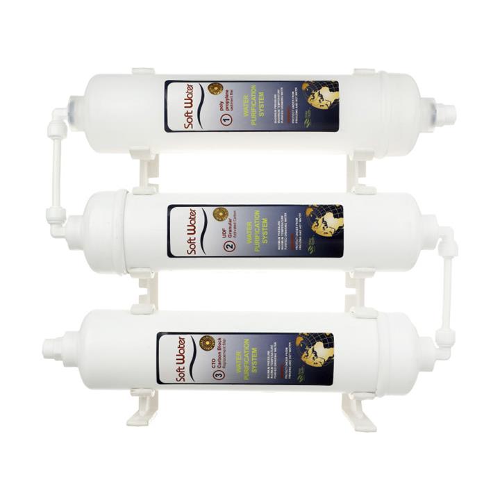 فیلتر یخچال ساید بای ساید سافت واتر مدل S-300 مجموعه 3 عددی